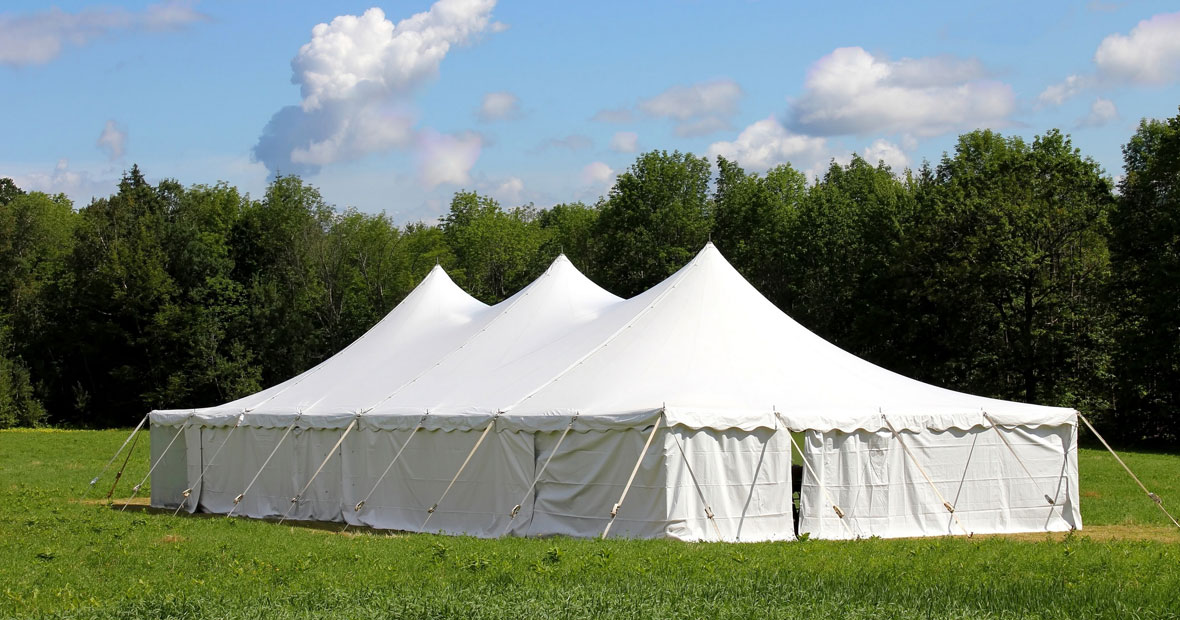 La location de tentes de réception